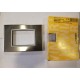Vimar - Placca Classic 3M inox naturale spazz. 20653.N91