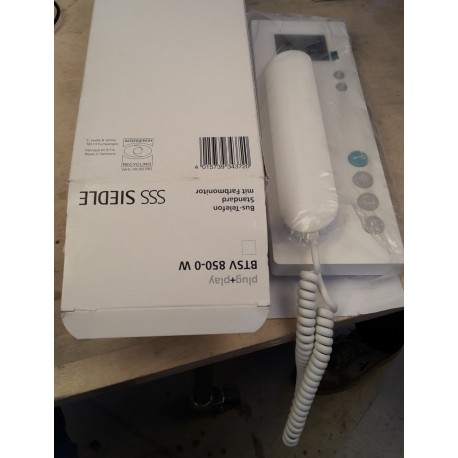 SSS SIEDLE - Casa video bus cabina telefonica BTSV 850-0 W