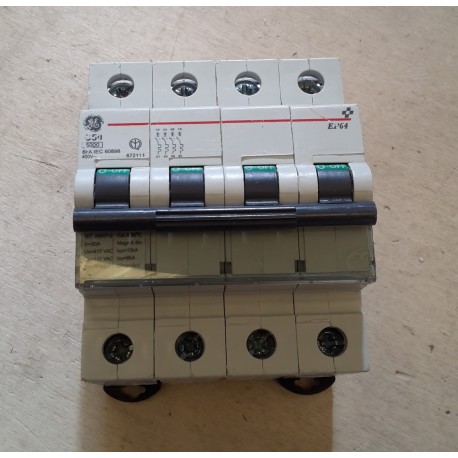 General Electric - Interruttore automatico 50A 6k 4P - C50 (60898)