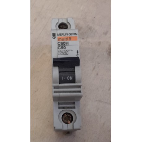 Merlin Gerin - Interruttore automatico 50A 10k 1P - C60H C50