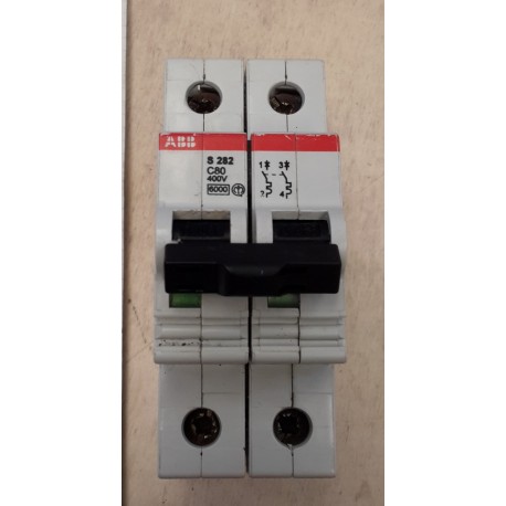 ABB - Interruttore automatico 2P 80A 6k - S 282 C80