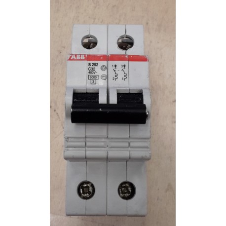 ABB - Interruttore automatico 32A 2P 6k - S 252 C32