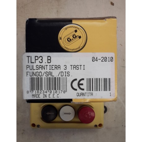 Giovenzana - Pulsantiera 3 tasti – fungo, salita, discesa - TLP3.B