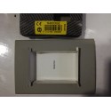 Bticino - Placca 3 moduli - grigio pietra - N4803GE