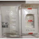 ABB - 2 placche autop 3 moduli ral 9016 bianco - 2CSK1631CH