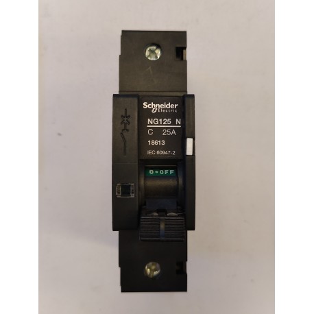 Schneider - Interruttore automatico 1P 25A NG125N - 18613