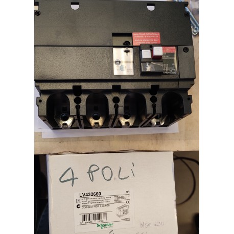 Schneider - Blocco modulo monitoraggio isolamento 4P NSX400 - LV432660