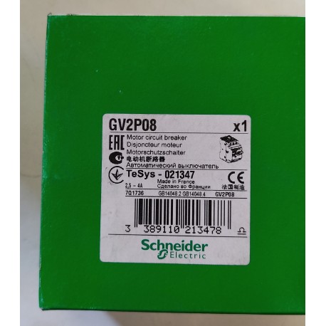SCHNEIDER - SALVAMOTORE 3 POLI 2,5-4A