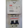 ABB - Mini interruttore automatico MCB ABB, 2P, 16 A, interruzione 5 Ka