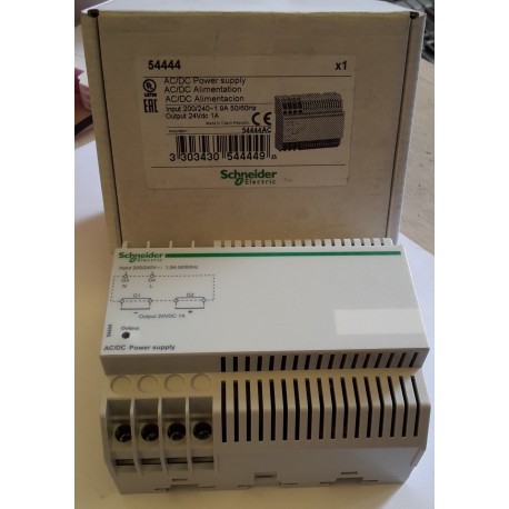 Schneider - AC/DC alimentatore Input 200/240 – 1.9A 50/60Hz Output 24Vdc 1A