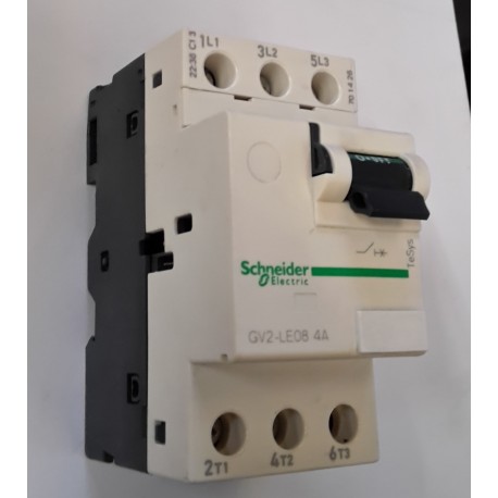 Schneider - Interruttore automatico del motore 4A 3P