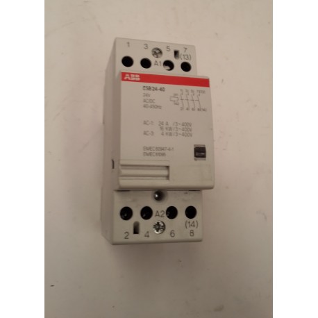 ABB - Contattore 24V AC/DC 40-450Hz