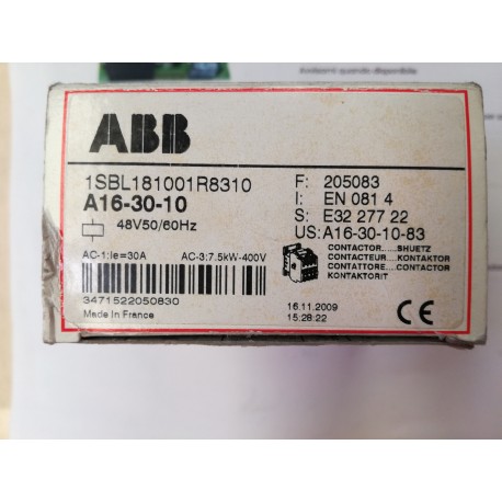 ABB - CONTATTORE