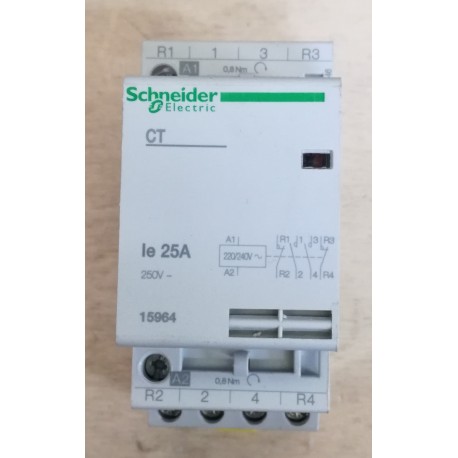 SCHNEIDER - CONTATTORE 25A