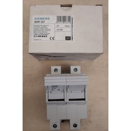 SIEMENS - BASE PER FUSIBILI CILINDRICI
