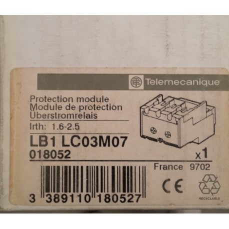 TELEMECANIQUE - Modulo di protezione 1.6 - 2.5 A