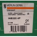 MERLIN GERIN - Interruttore / sezionatore Compact INS320 - 320 A - 4 poli