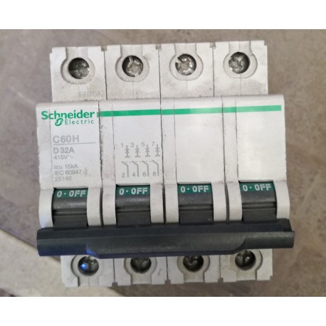 SCHNEIDER - INTERRUTTORE MINIATURA - C60H D32A