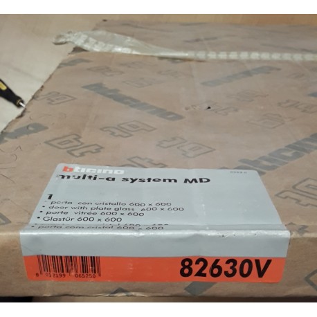 BTICINO - PORTA IN VETRO PER QUADRI MDX400