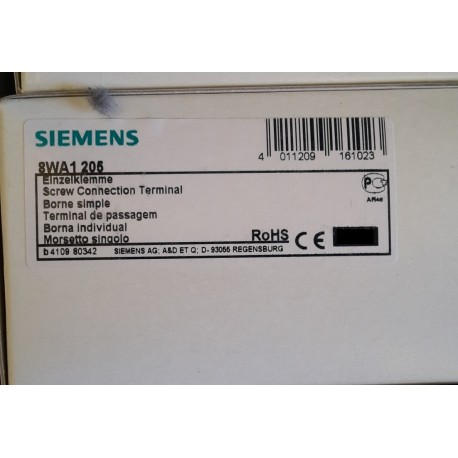 SIEMENS - MORSETTO - 8WA1205