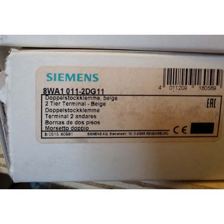 SIEMENS - MORSETTO - 8WA1011-2DG11