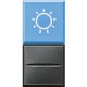Bticino Axolute hs4038la/24 Taster lampada blu 24 V