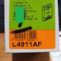 N.9 PEZZI - BTICINO - L4911AF - COPRITASTO 1M NERO/NERO GOMMA