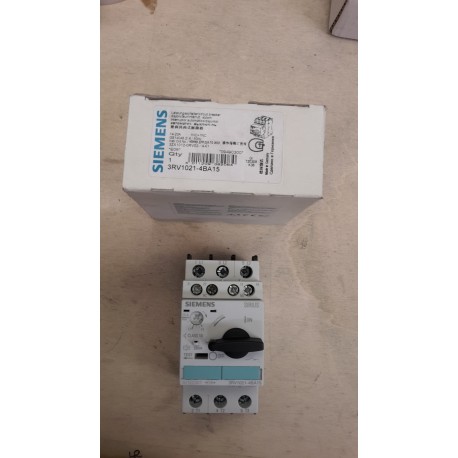 SIEMENS - 3RV1021-4BA15 - INTERRUTTORE AUTOMATICO 20A