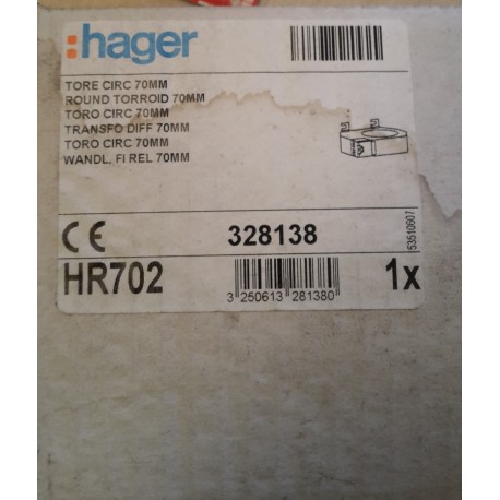 HAGER - 328138 - TRASFORMATORE DI CORRENTE 70MM HR702