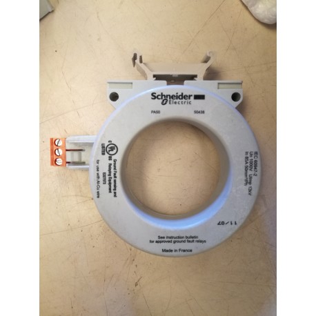 SCHNEIDER - PA50 50438 - TRASFORMATORE TA IEC60947-2 - E227573