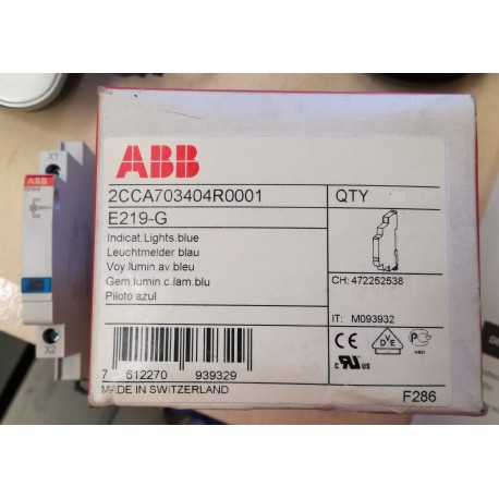 ABB - 2CCA703404R0001 - INDICATORE LUCE BLU
