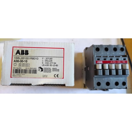 ABB - 1SBL281001R8010 - CONTATTORE A30-30-10