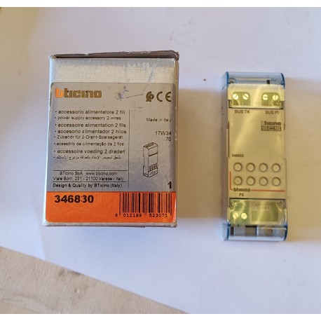 BTICINO - 346830 - ACESSORIO ALIMENTATORE 2 FILI