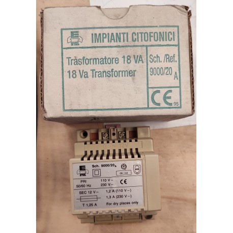 URMET - 9000/20 - TRASFORMATORE 18VA