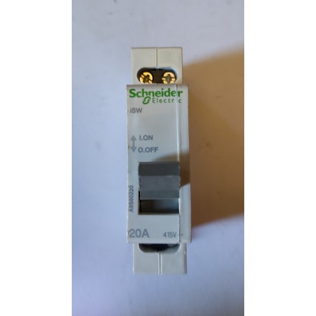 SCHNEIDER - A9S60220 - INTERRUTTORE SEZIONATORE ISW 2P 20A