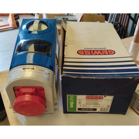 GEWISS - GW66808 - PRESA INTERBLOCCATA 16A