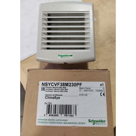 SCHNEIDER - NSYCVF38M230PF - VENTILATORE 38m3/h 230V IP54