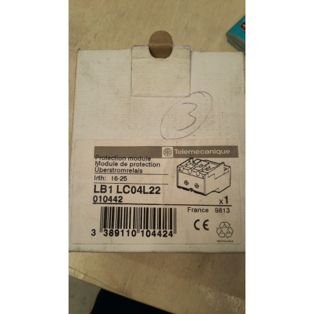 TELEMECANIQUE - LB1LC04L22 - MODULO DI PROTEZIONE 010442