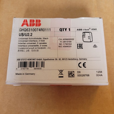 ABB - GHQ6310074R0111 - INTERFACCIA UNIVERSALE
