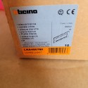 N.2 UNITA' - BTICINO - LNA4807BI - PLACCA BIANCA 7M