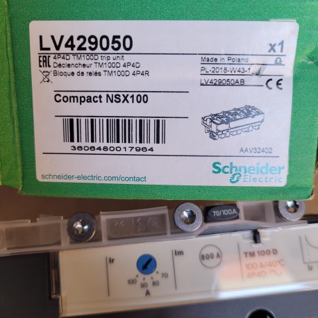 ABB - LV429050 - INTERRUTTORE COMPACT NSX100