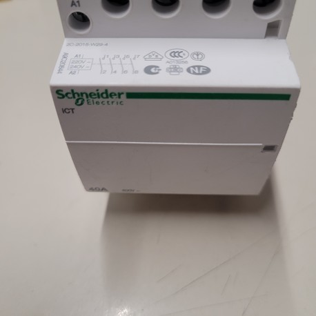 SCHNEIDER - CONTATTORE ICT 40A 400V – A9C20844