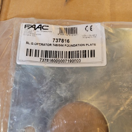 FAAC - 737816 - FOUNDATION PLATE
