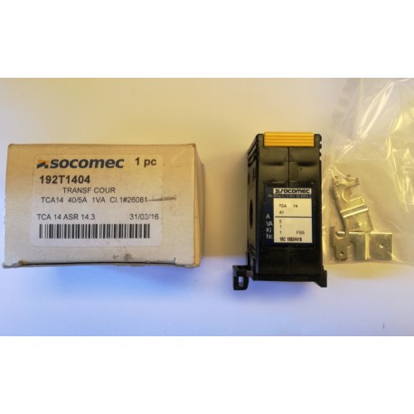 SOCOMEC - 192T1404 - TRASFORMATORE DI CORRENTE TCA 14 ASR 14.3
