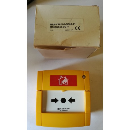 NOTIFIER - M5A-YP021G-N065-01 - PULSANTE ANTINCENDIO