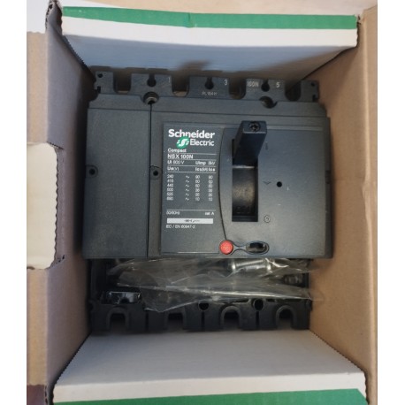 SCHNEIDER - LV429011 - INTERRUTTORE COMPACT NSX 100N - 100A 4 POLI